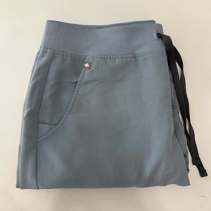 Figs Dusty Blue Zamora Jogger Scrub Pants